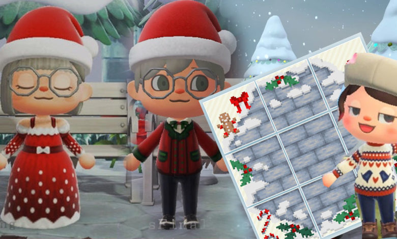 Animal Crossing New Horizons Festive Clothing And Path Designs