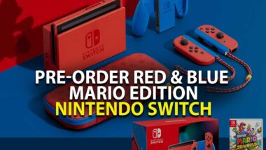 Where to Buy Nintendo Switch Mario Red and Blue Edition?