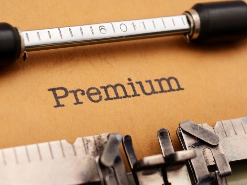 what action should a producer take if the initial premium is not submitted with the application
