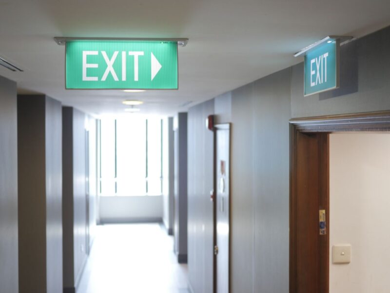 from a security perspective, the best rooms are directly next to emergency exits.