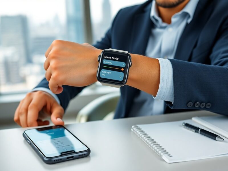 how to set apple watch to vibrate only
