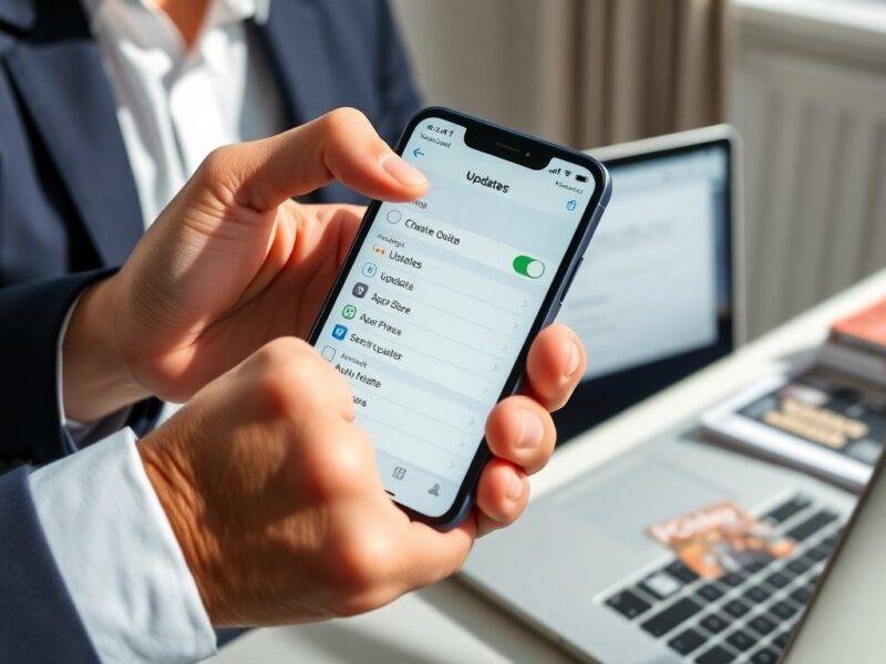 how do i update apps on my iphone