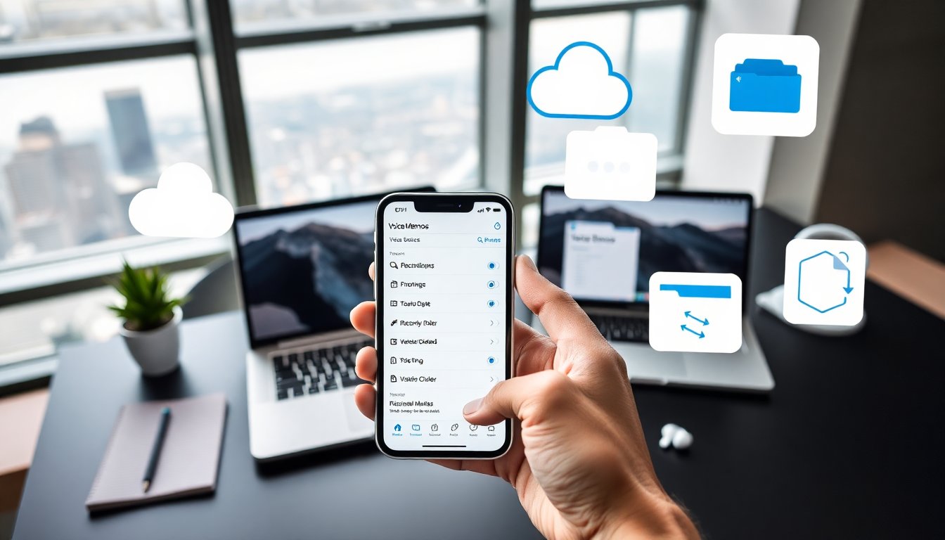 where are voice memos stored on iphone