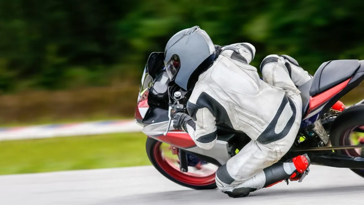 if you lose control while the motorcycle is accelerating